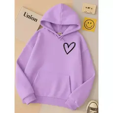 Moletom Feminino Fofo Moletom De Coração Feminino Casaco Feminino