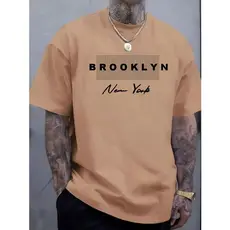 Camiseta Brooklyn New York Camisa Unissex Novidade Lançamento algodao