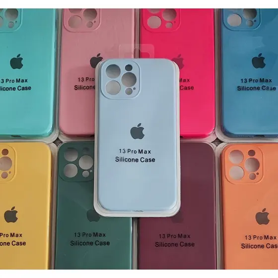 Capa Capinha Aveludada C/ Proteção na Câmera para iphone 12, 13