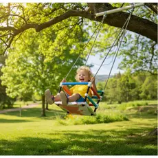 O Melhor Balanço Infantil do Brasil! Estrutura Reforçada, Fácil Instalação e Cores Vibrantes que encantam.