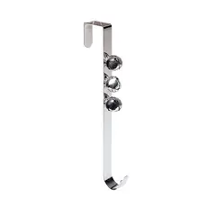 Gancho Guizo Prata Suporte para Guirlanda 36cm - Rizzo