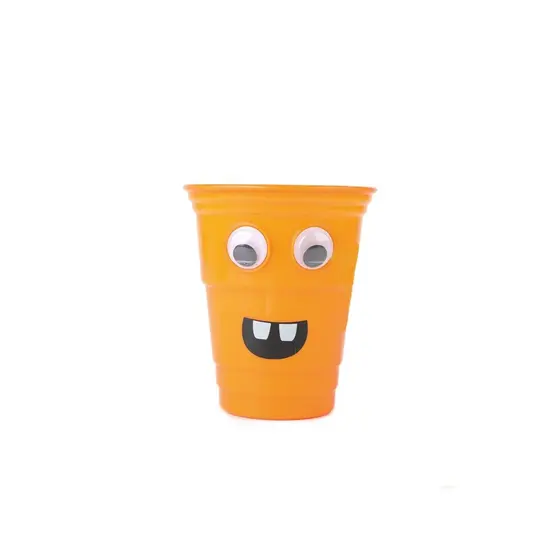 Copo Happy Halloween Laranja Halloween Cromus Rizzo