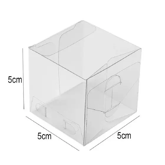 Caixa Cubo Transparente K6 5x5x5cm 20 un - Assk Rizzo