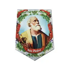 Banner São Pedro Festa Junina - 1un - Festa Maluca - Rizzo Distribuidora
