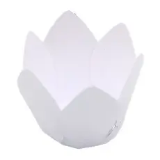 Forminha Para Doces Finos - Monaco - Branco - 50 unidades - Decora Doces - Rizzo