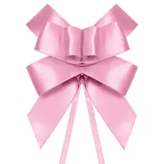 Laço Fácil de Fita de Cetim - Rosa Claro - 22mm - 5 unidades - Progresso - Rizzo