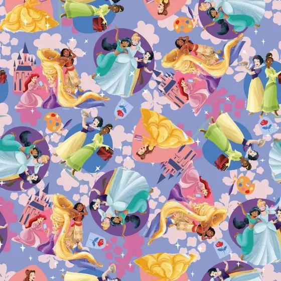 Folha para Ovos de Páscoa Disney - Princesas Be You - 69x89cm - 5 unidades - Cromus - Rizzo