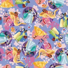 Folha para Ovos de Páscoa Disney - Princesas Be You - 69x89cm - 5 unidades - Cromus - Rizzo