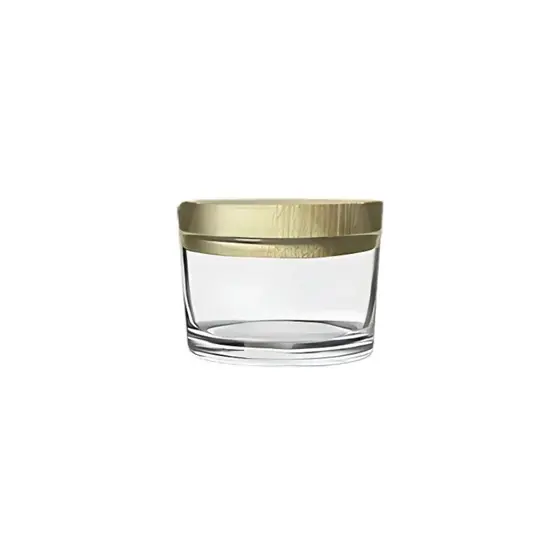 Pote De Vidro Para Vela Com Tampa De Madeira - 150ml - 1 unidade - Rizzo