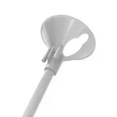 Suporte para Balão 33cm - Cristal Haste Vareta Pega Balão Festa - 10 Unidades