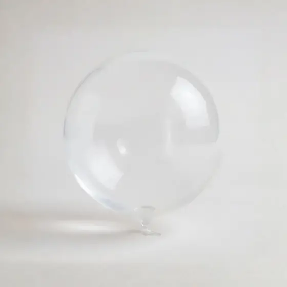 Balão Bubble Transparente - 12" 30cm - 50 unidades - Bobo Balloon - Rizzo