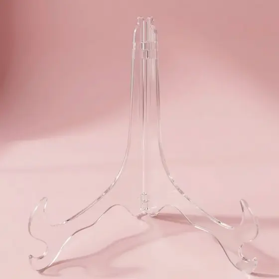 Suporte Acrílico - Transparente - 7cm - 10 unidades - Rizzo
