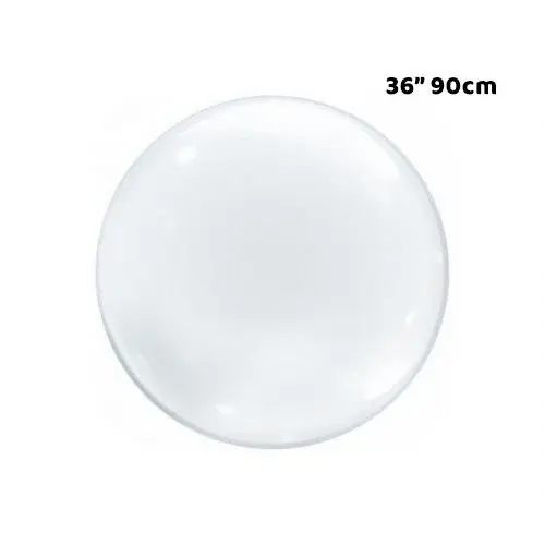 Balão Bubble Transparente - 36" 90cm - 01 Unidade - Bobo Balloon - Rizzo Embalagens