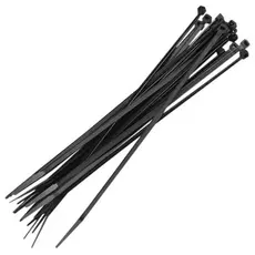 Abraçadeira de Nylon Preta 3,6 X 200 com 100 Unidades Starfer