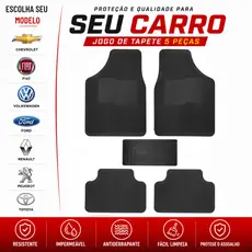 Kit Tapete Automotivo De borracha Personalizado