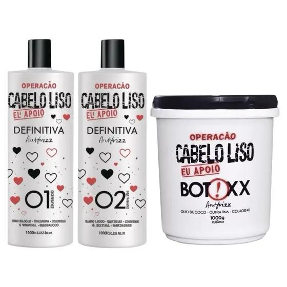 Escova Progressiva mais Botox Cabelo Liso