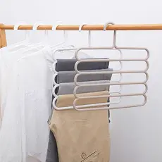 Cabide Multicamada Plastico Para Calça