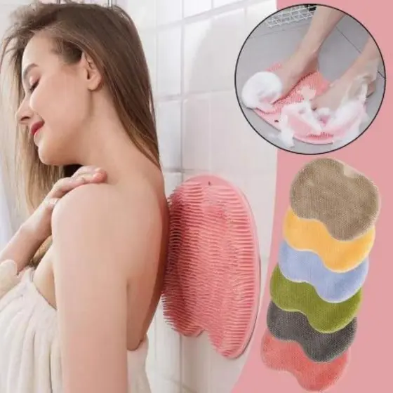 Chuveiro Para Os Pés Escova Massageadora As Costas Limpeza Do Banheiro Banheira Antiderrapante