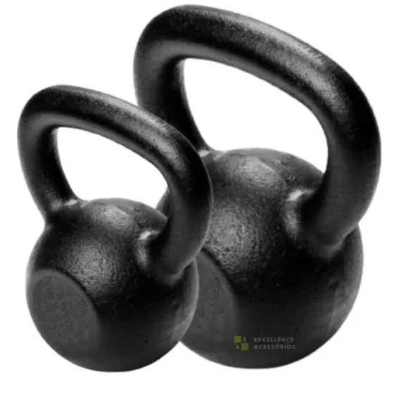 kettlebell 6kg + kettlebell 8kg kit halter halteres