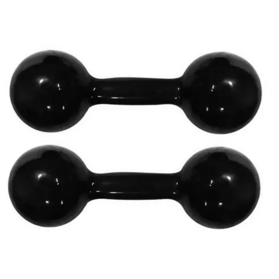 Halter halteres 4kg o par, total 8kg EMBORRACHADO Promoção