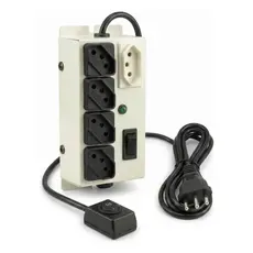 Filtro De Linha Capte Eco 5 Tomadas Bivolt - Economize Energia Com Botão Liga/Desliga