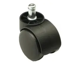 rodízio roda rodinha de plástico para cadeiras escritório 50mm