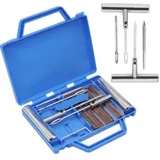 KIT REPARO DE PNEU PROFISSIONAL DE METAL COM MALETA