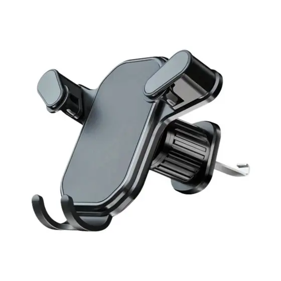 Suporte Veicular Para Celular Grip De Pinça Universal Ajustável Rotação 360° Fixação Segura Para Carro GPS Smartphone