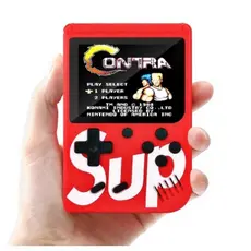 Mini Video Game Portátil Sup C/ 400 jogos + 1 Controle para 2 jogadores Console