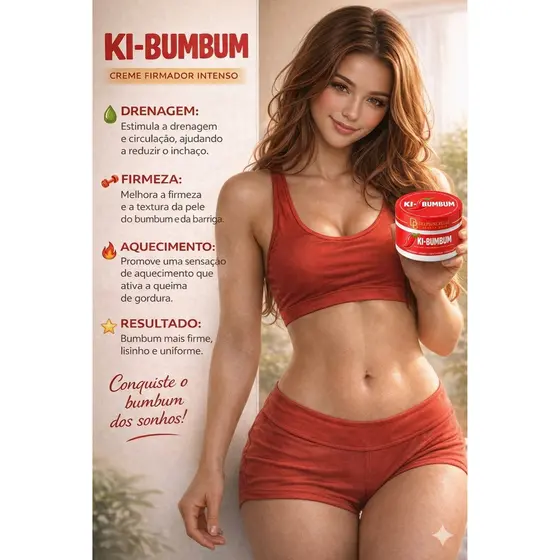 Ki-bumbum Cream Cuidado Avançado Corporal Para A Pele 200g
