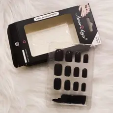 Unhas Postiças Com Adesivos Colantes C/24 Unhas Tamanho Médio - Amor & Anjo