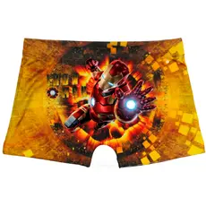 Cueca Infantil Boxer Estampada Heróis e Personagens Sublimado