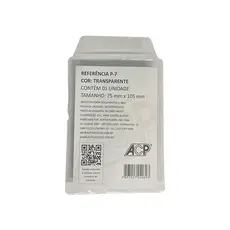 Porta documentos com aba P7 75x105mm unidade ACP