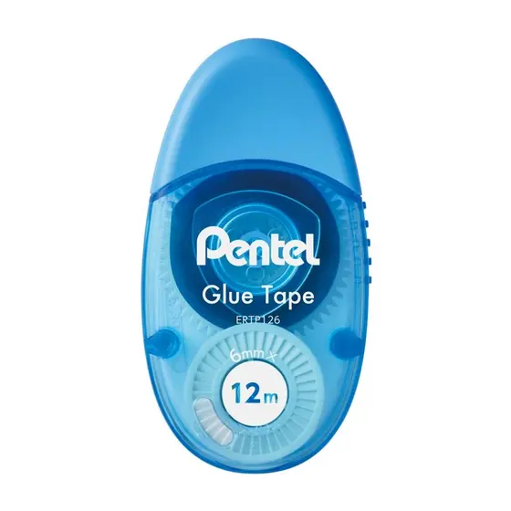 Cola em fita 6mmx12m Azul Celeste Pentel