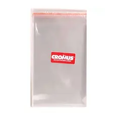 Saco adesivado transparente 10X15X3cm 100 unidades 051716 Cromus