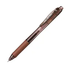 Caneta gel 0.5mm Energel-X Marrom Pentel