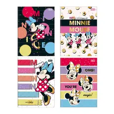 Caderno brochurão capa dura universitário 1x1 80 folhas Minnie Tilibra