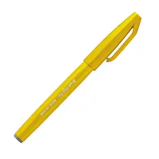 Caneta hidrográfica Brush Sign Pen Amarelo Pentel