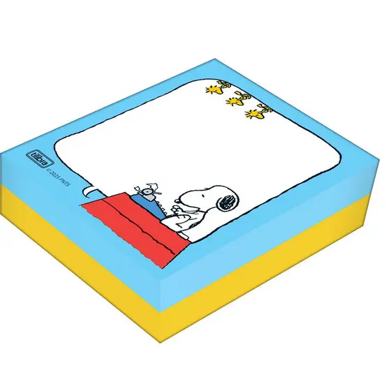 Bloco recado Tilembrete Snoopy 80x91mm 100 folhas 395196 Tilibra