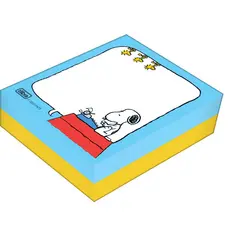 Bloco recado Tilembrete Snoopy 80x91mm 100 folhas 395196 Tilibra