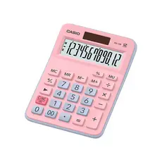 Calculadora de mesa 12 dígitos MX-12B-PKLB Rosa Casio