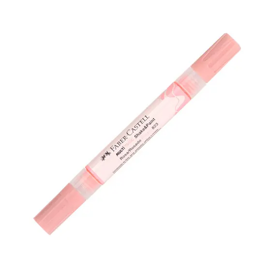 Pincel marcador multisuperfícies Multimark Rosa Pastel MM/SPRSP823 Faber-Castell