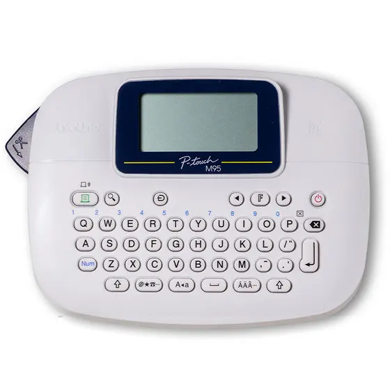 Rotulador eletrônico Branco PTM95WT Brother
