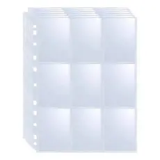 Refil porta cards com 9 divisões 1992 Cristal pacote com 10 unidades Dac