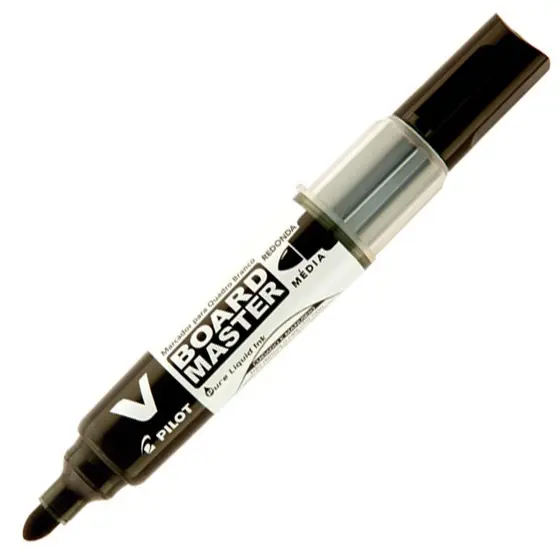 Pincel quadro branco recarregável Preto Board Master Pilot