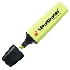 Pincel marca texto Boss Pastel Limão 70/133 Stabilo