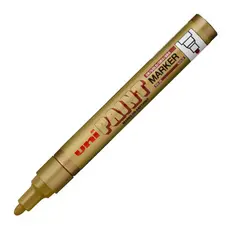 Pincel marcador permanente Paint Marker Ouro PX-20 Uni-Paint