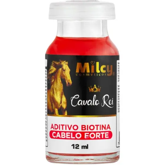 Concentrado de  Biotina  Crescimento Capilar Cavalo Rei Milcy Aditivo Cabelo Forte