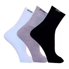 Kit 6 Pares de Meia  Masculina Cano Alto Longo Algodão Grossas Sortidas