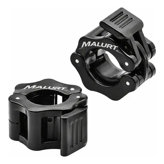 Presilha Pequena Par Barra Anilha Halter Peso Academia Lock